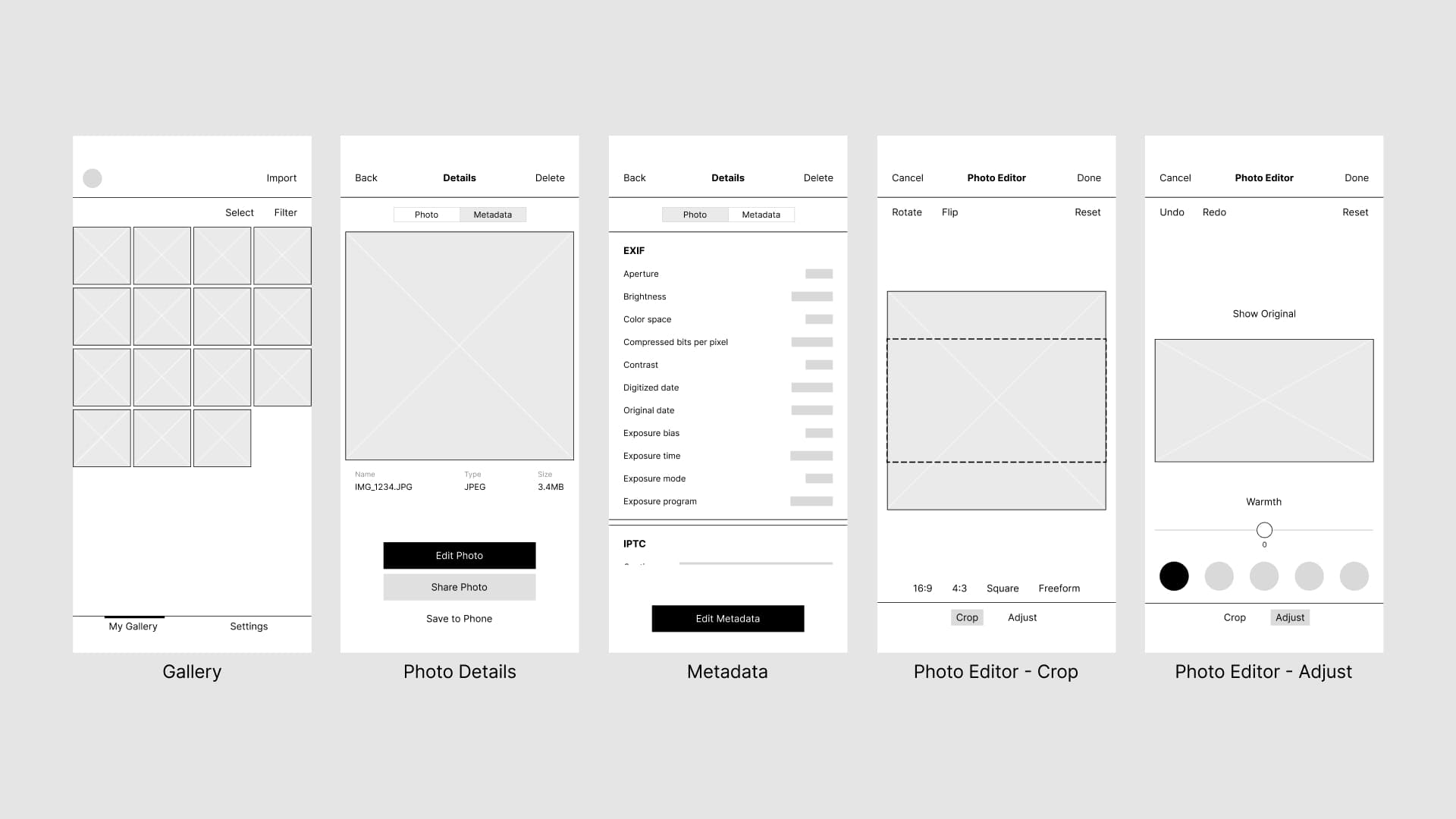 Wireframes to Prototypes 1